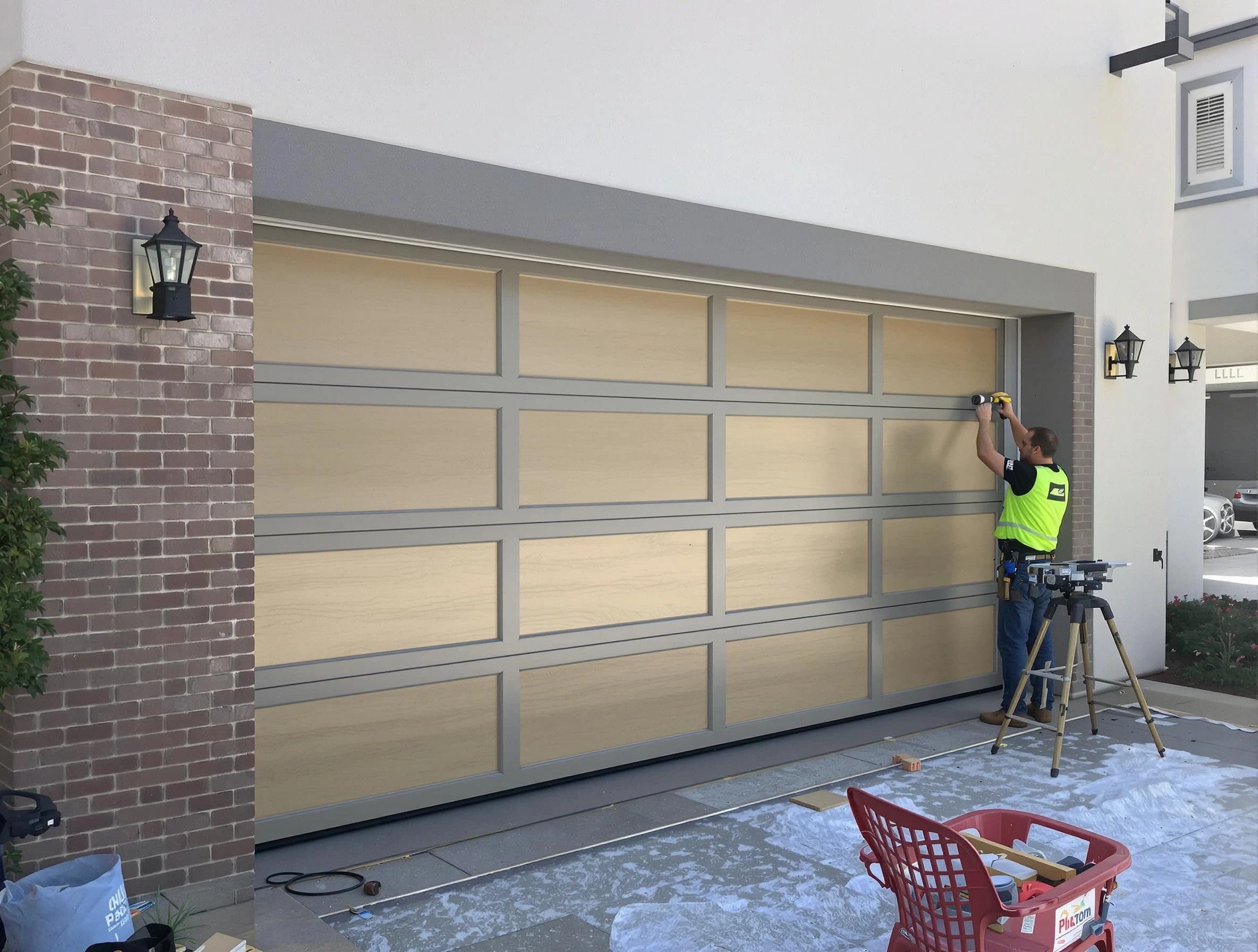 Garage door replacement service by Billerica Garage Door Repair in Billerica
