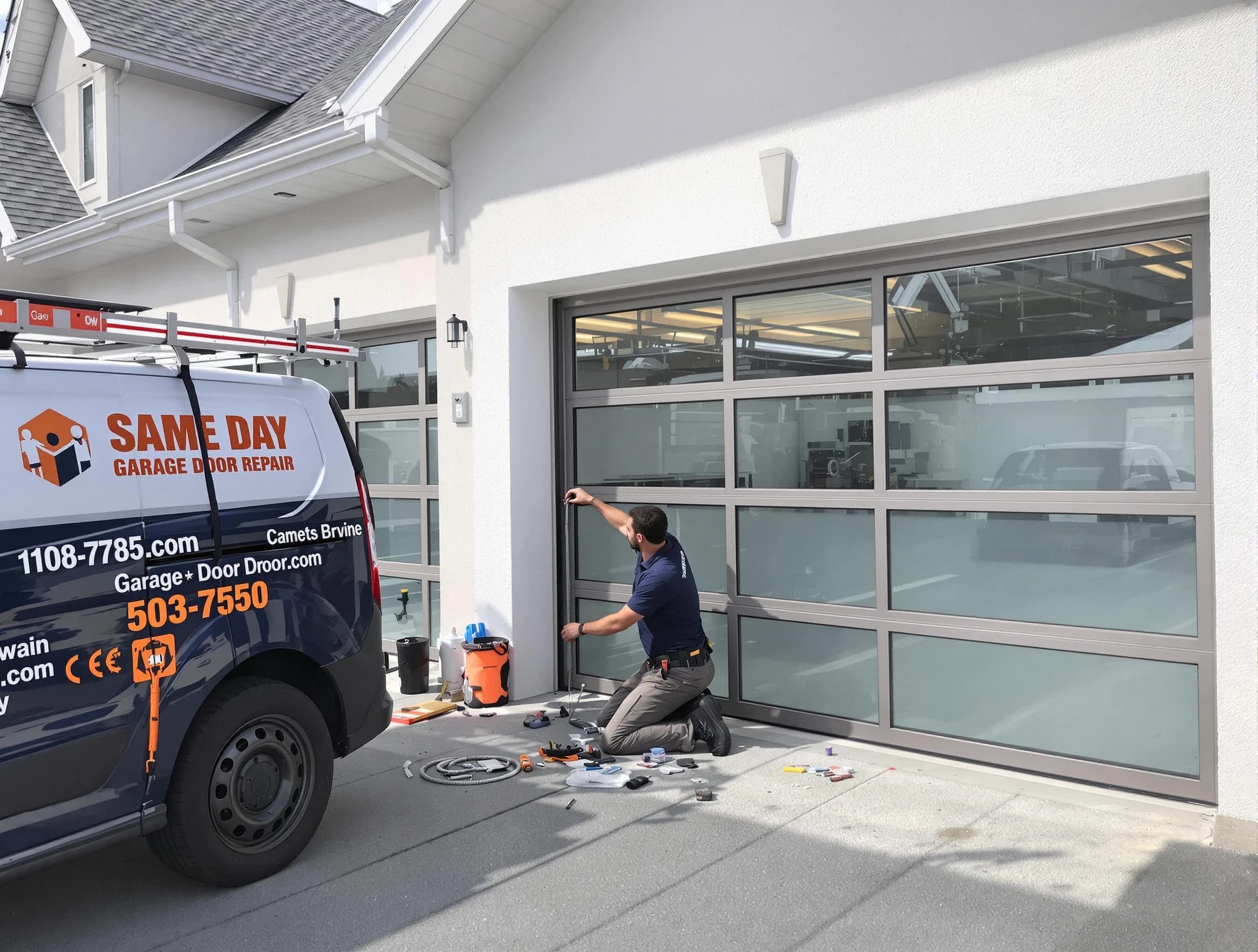 Same-day garage door repair service by Billerica Garage Door Repair in Billerica