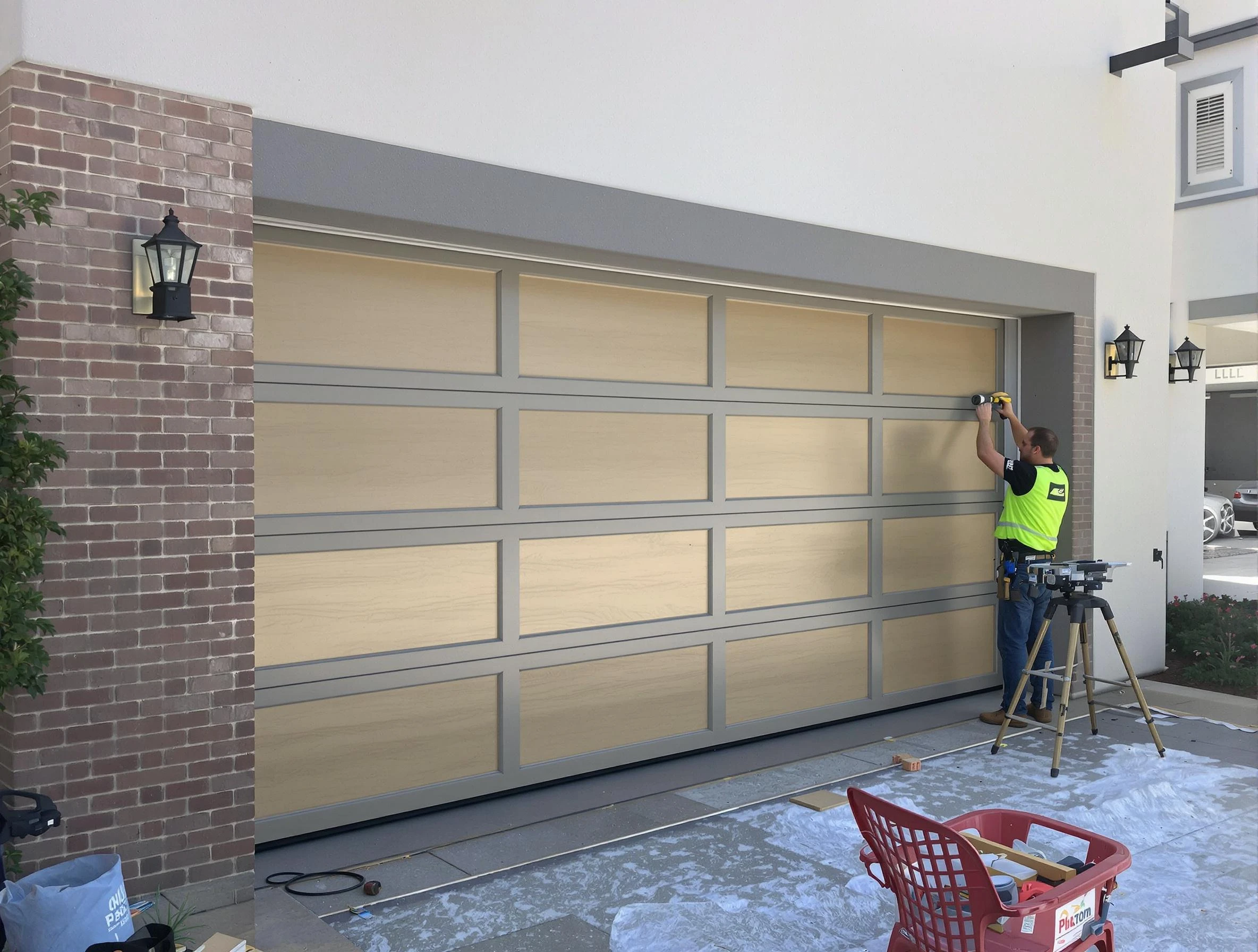 Garage door replacement service by Billerica Garage Door Repair in Billerica