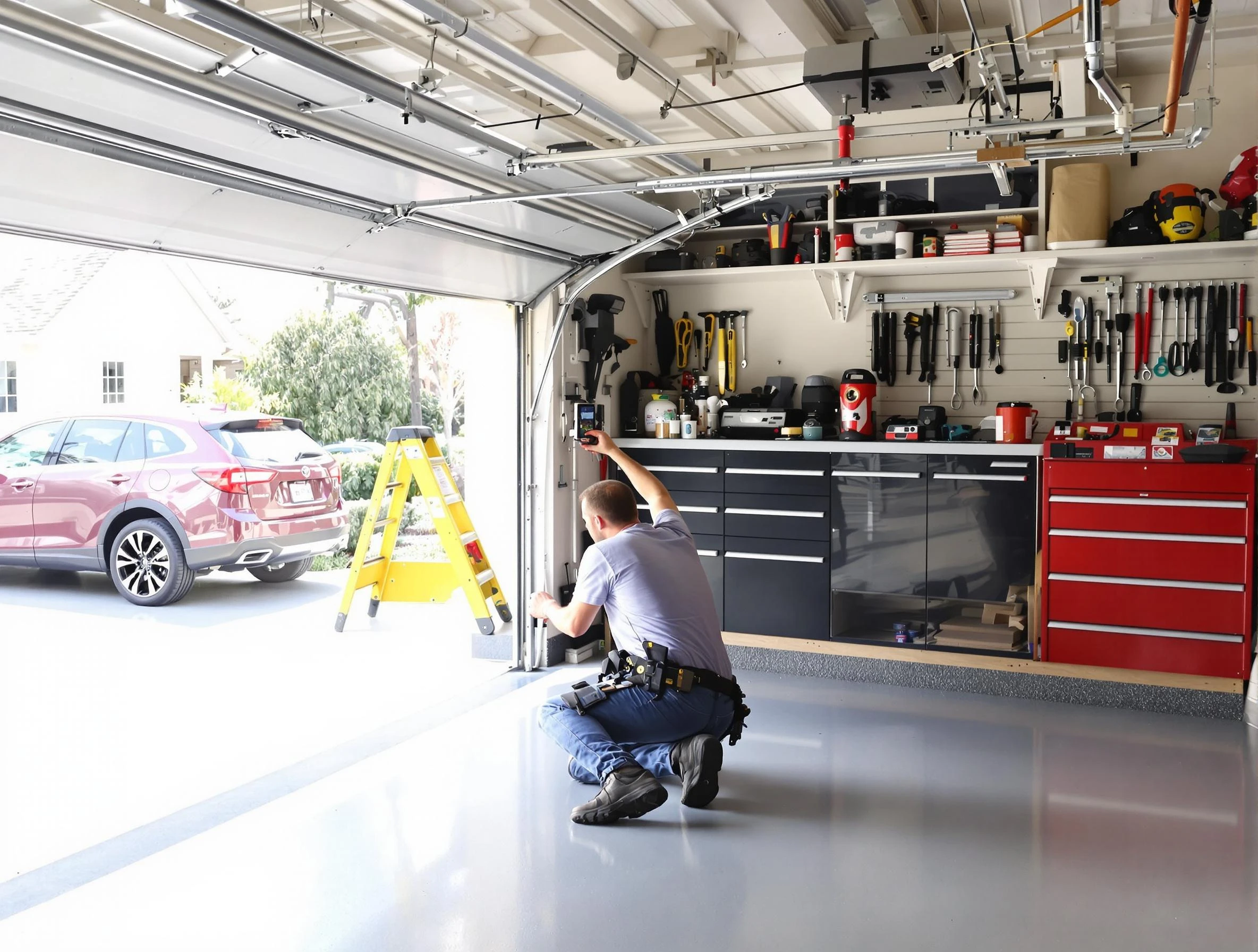 Local garage door repair service by Billerica Garage Door Repair in Billerica