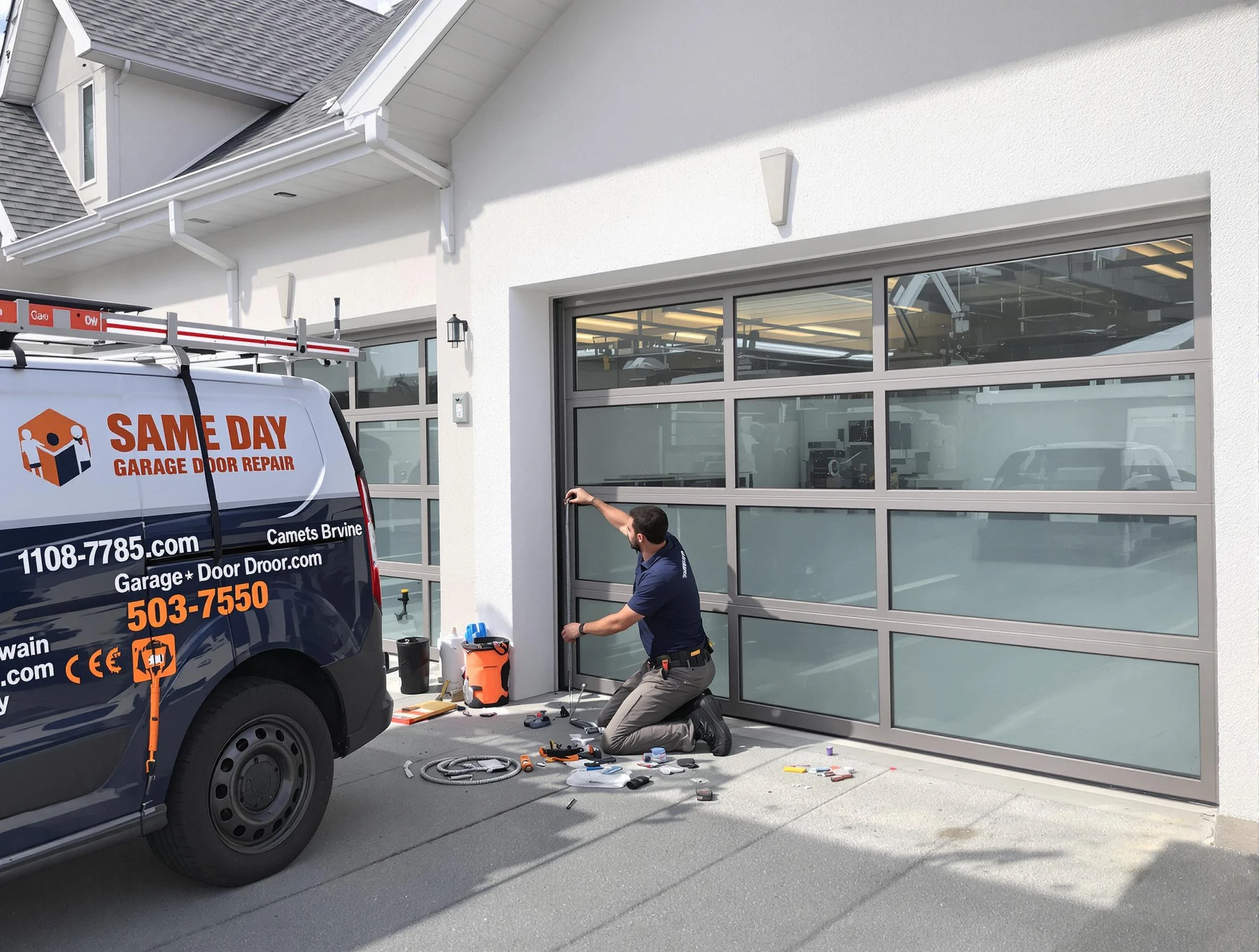 Same-day garage door repair service by Billerica Garage Door Repair in Billerica